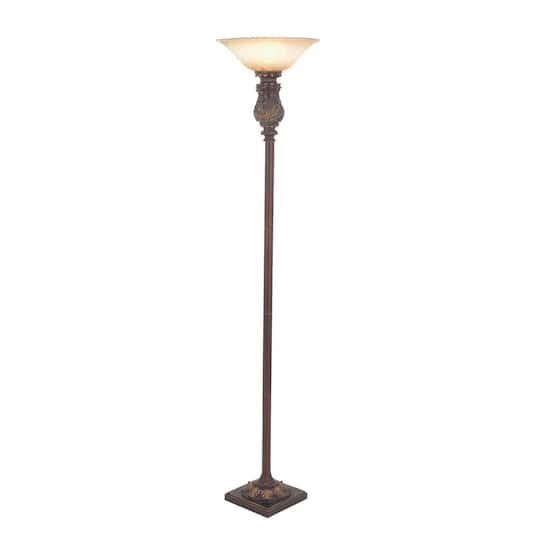 Brown Metal Traditional Floor Lamp 70, Michaels Floor Lamps